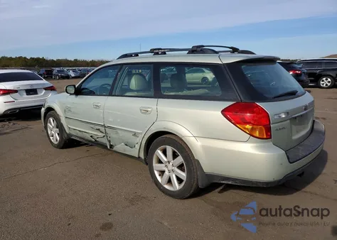 2006 Subaru Legacy Outback 2.5I Limited z USA, uszkodzony, nr VIN 4S4BP62C666348756